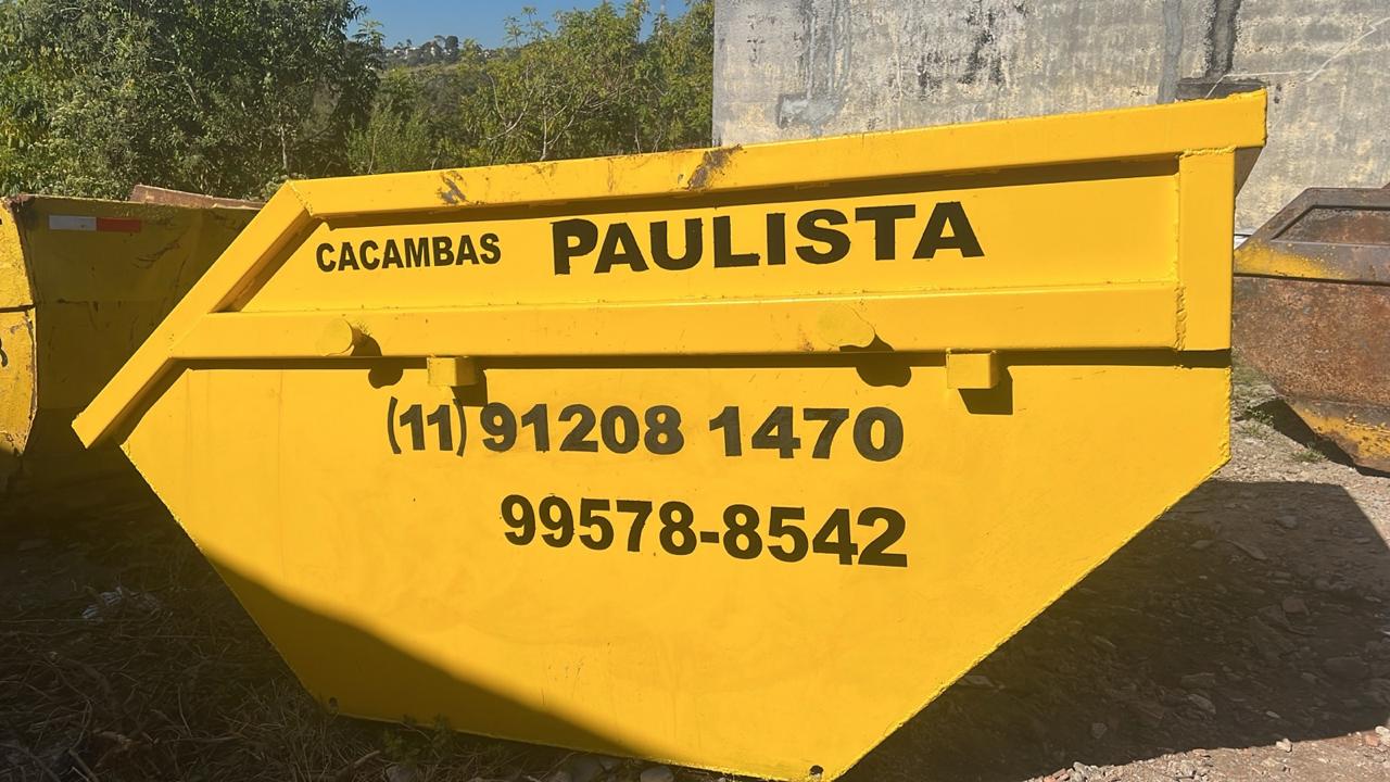 Caçamba Paulista - Serviço 9